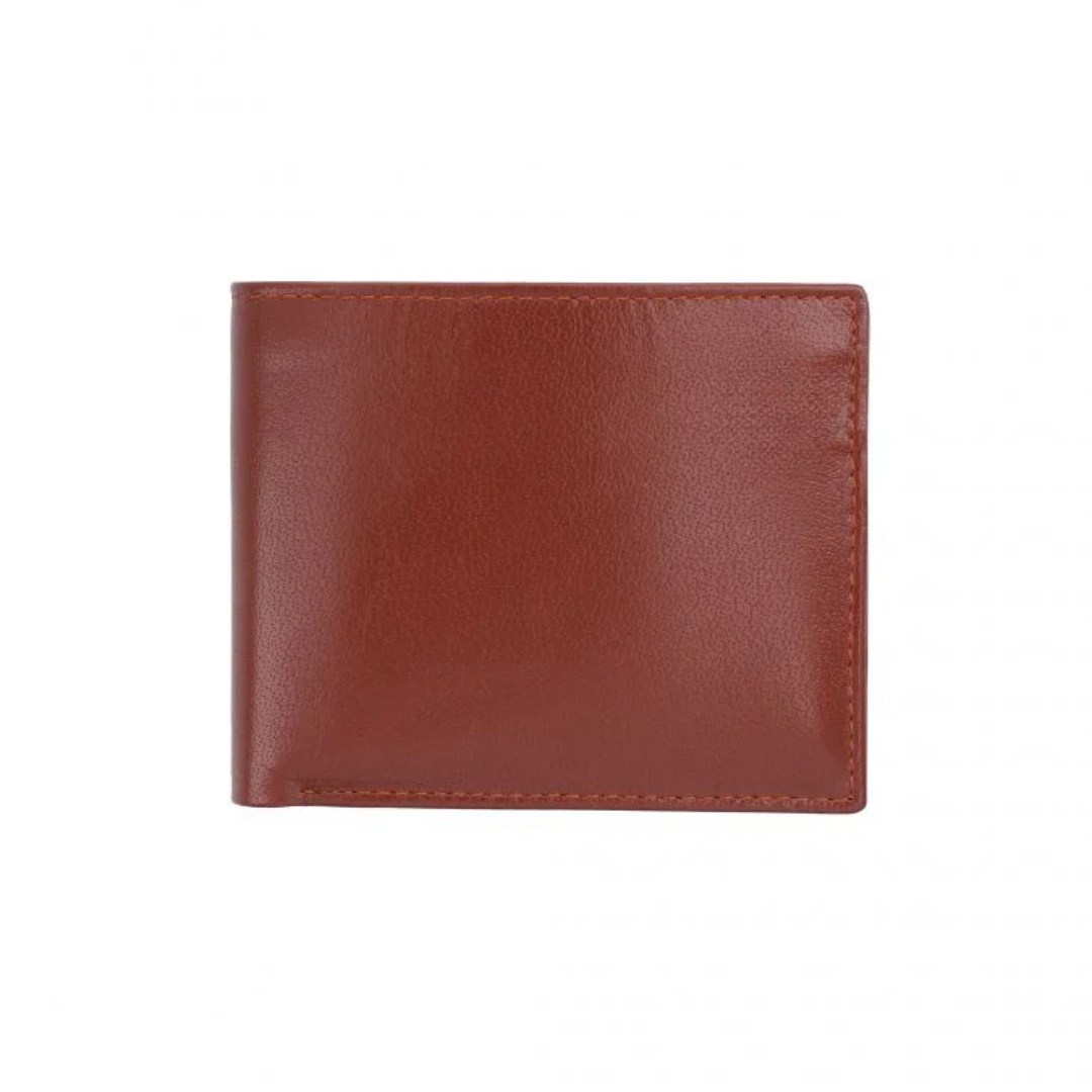 Men’s Hamburg Leather Wallet – Genuine Bifold Wallet by MSN LEATHERS