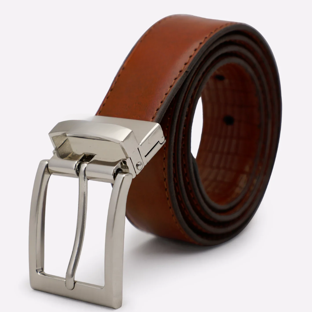 Men's Brown Leather Belt | Premium Genuine Leather 