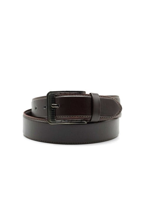 Men's Classic PU Leather Belt | Durable & Stylish | MSN LEATHERS