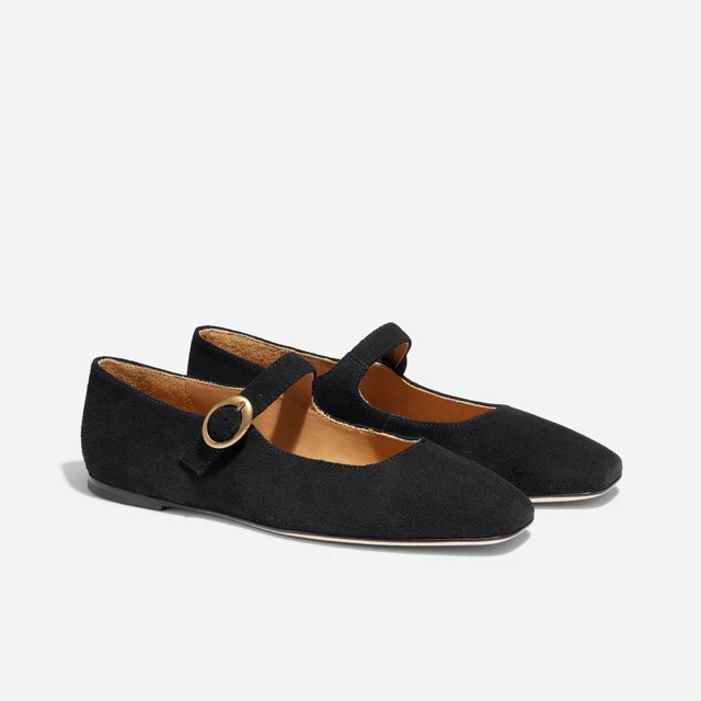 Suede Mary Jane