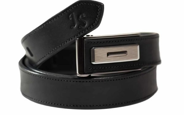 Men’s Black Leather Belt