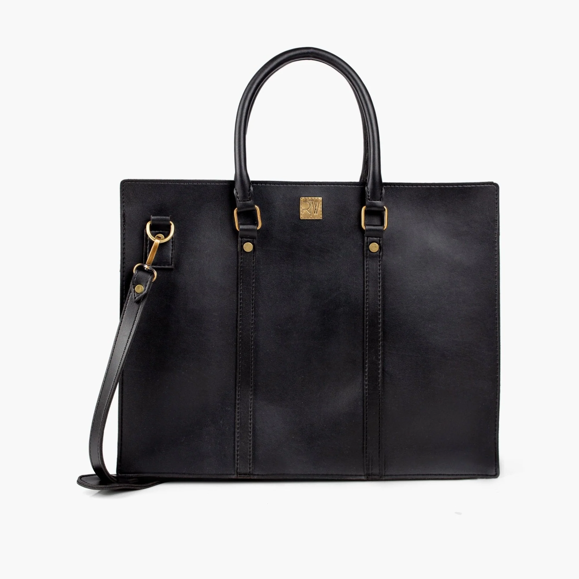 Black laptop bag