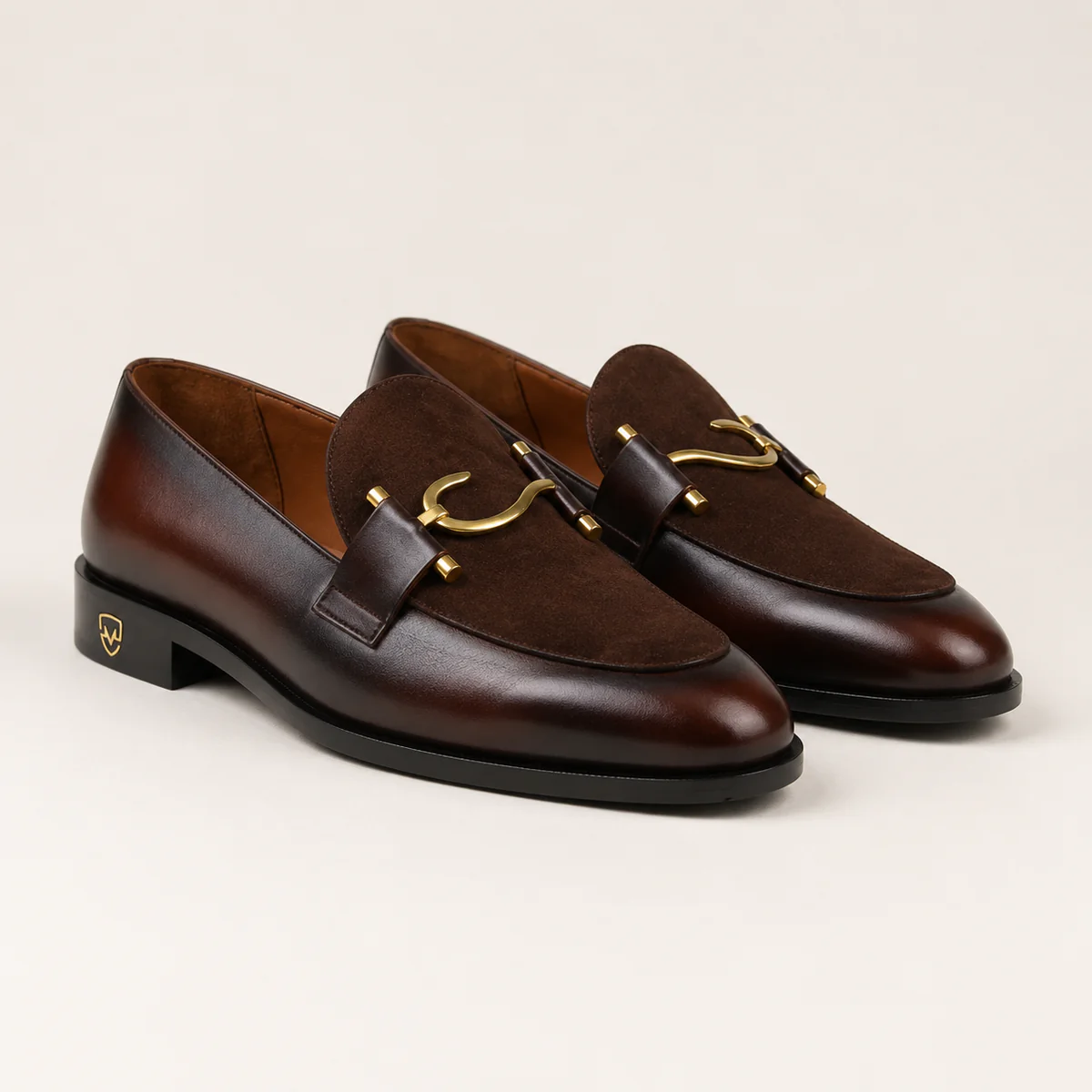 Brown Buckle Shoe