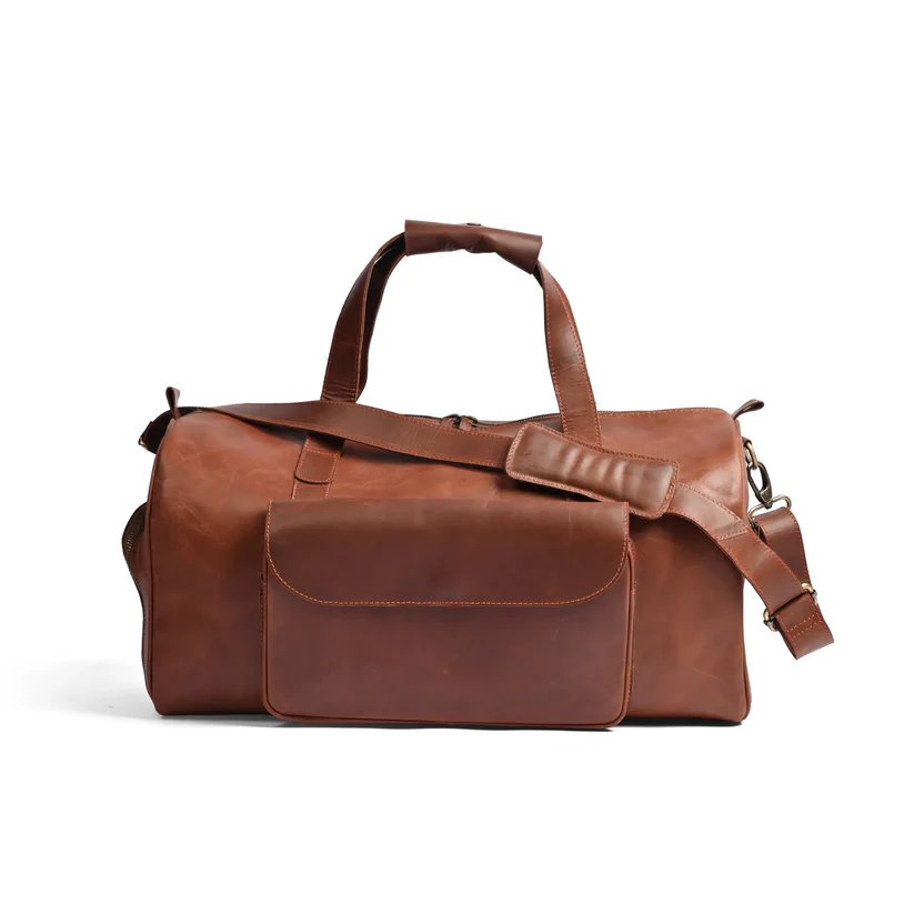  Brown Travel Duffle 