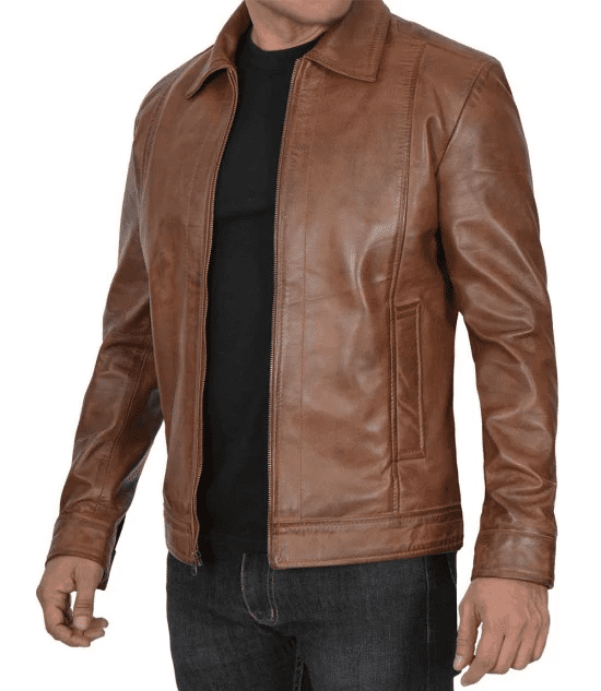 Men's Brown Leather Jacket Trends 2026 | MSN Leathers