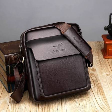 Men's Leather Crossbody Bag & Leather Goods — MSN Leathers