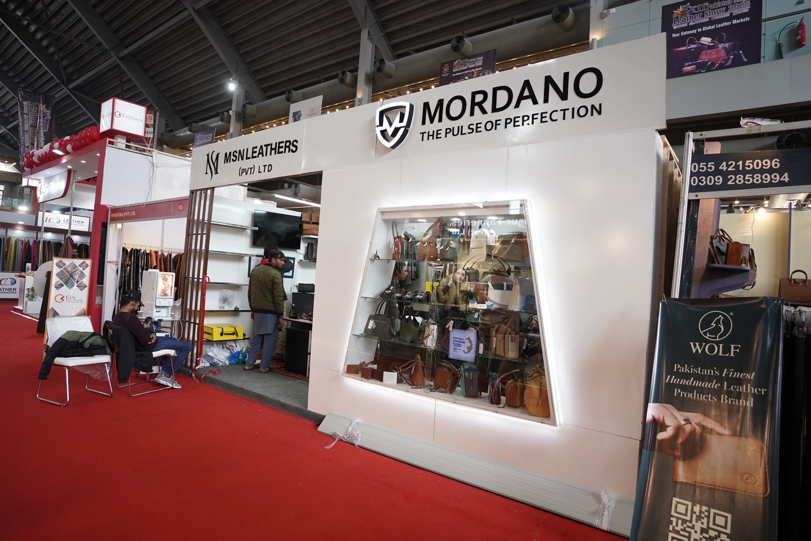 MSN STALL Mega Leather show